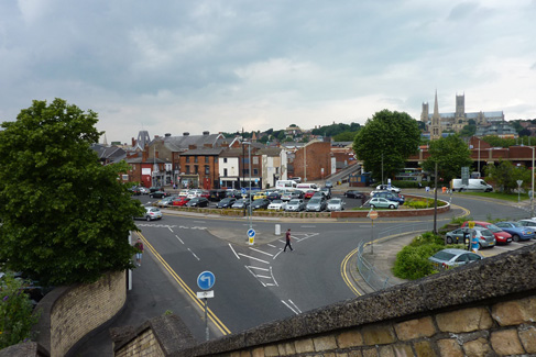 View towards Site