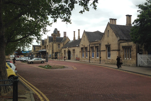 Before: View towards Train Station