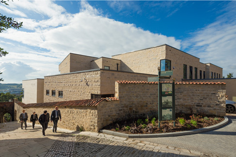 After: View South West towards New UTC Building (Sept 2015)