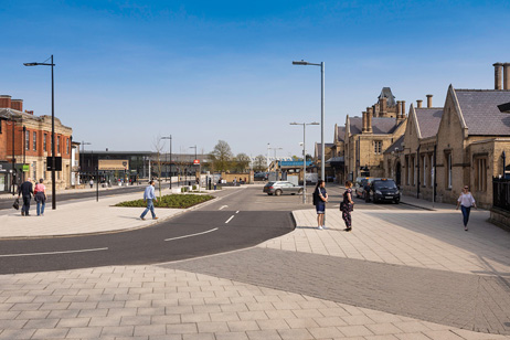 New Public Realm : Lincoln Transport Hub